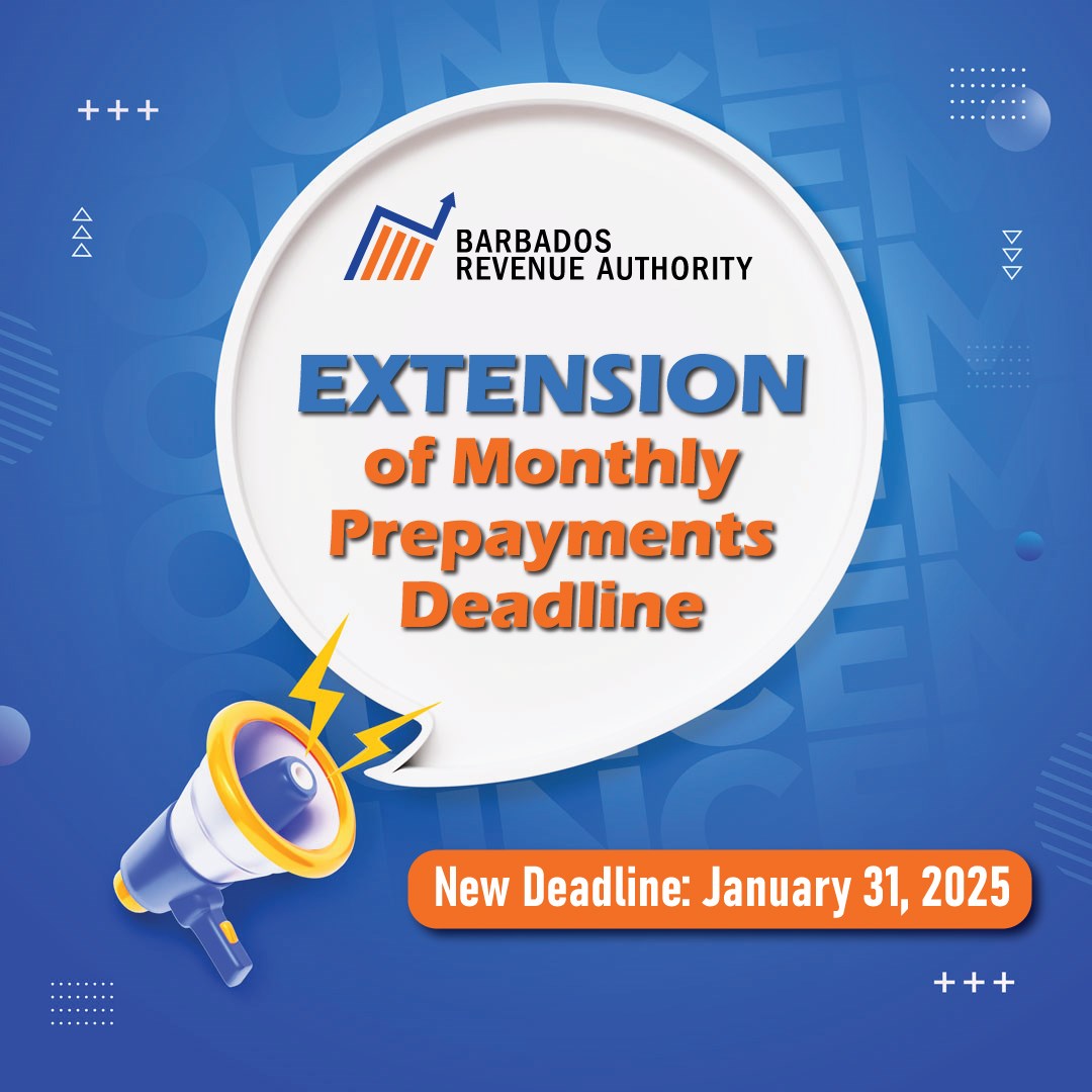 Extension of Monthly Prepayments Deadline